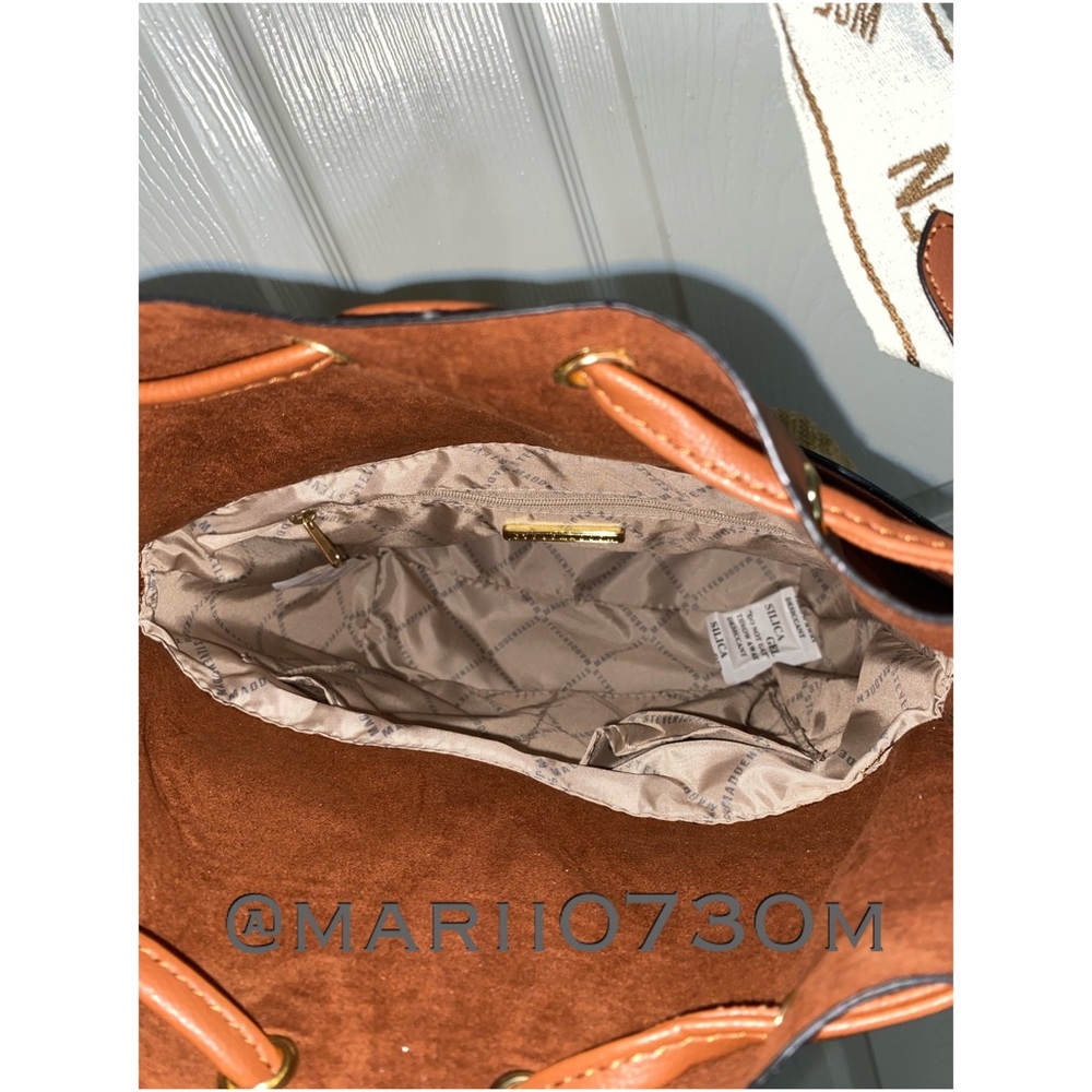 Steve Madden purse cog/multi bmayor crossbody DT618165 double straps removable - Picture 6 of 6